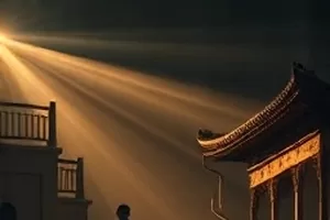 《空气里的小数点》剧照，安静房间里悬着的一颗细小雨滴